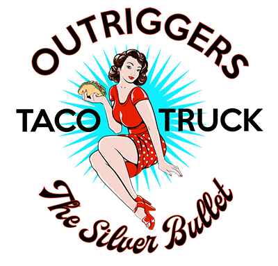 Outriggers Silver Bullet Logo pinup